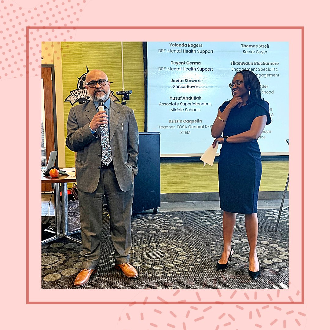 Congratulations to MPS Shines winner Girish Bhatnagar, Director of Procurement, Supply Chain Management and Payroll. Girish accepted his award from Superintendent Dr. Lisa Sayles-Adams at the April central office meeting. Thank you, Girish, for all that you do! #MPSproud