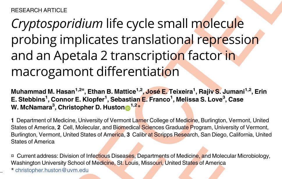 Congratulations to Alvee Hasan, PhD, a former PhD student, and the Huston Lab (Division of Infectious Disease) on their recently published paper in @PLOSPathogens!

📰: journals.plos.org/plospathogens/…
