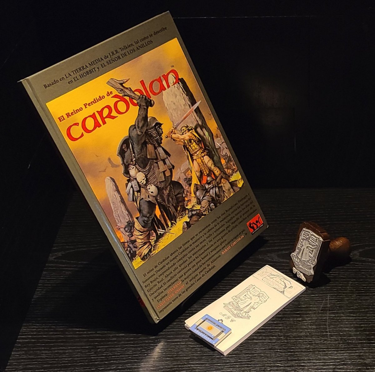 :libro: ID_b0165
El Reino Perdido de Cardolan (1993, JOC Internacional)
Iron Crown
64p - HardCover - ESP

#jocinternacional #juegosderol #roleplay #roleplaying #roleplayinggame #merp #cardolan #books #libros #collector #bookworm #bookaholic #vintagebooks #books #bookcommunity