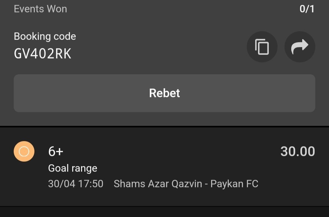 Stake well💫 30 odds. odibets.com/share/GV402RK