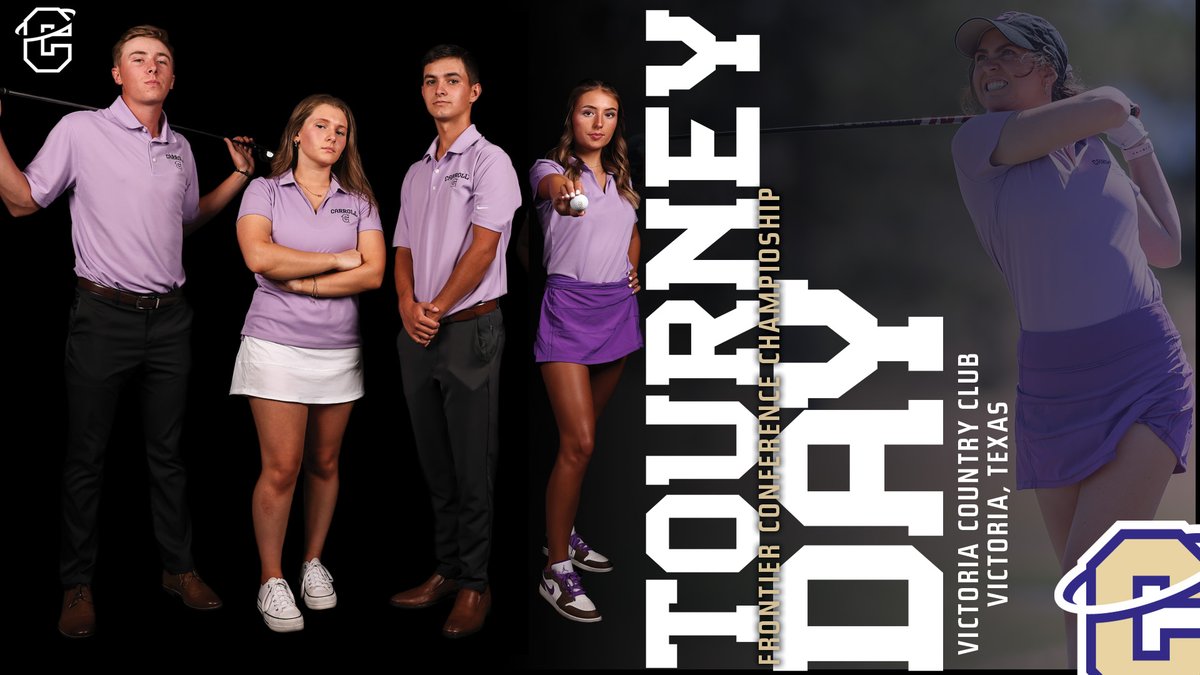 🏌️SECOND ROUND🏌️‍♀️ 🏆: Frontier/Red River Championship ⛳️: Victoria Country Club 📍: Victoria, Texas 📊: t.ly/uRkWM (Men) 📊: t.ly/ePB2C (Women) #MarchOn | @CCSaintsGolf