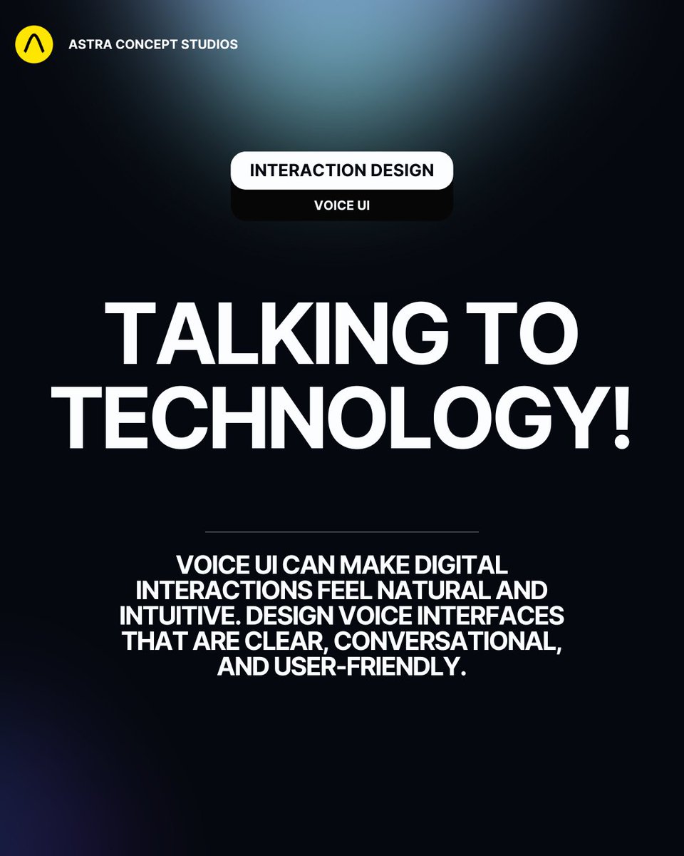 Converse effortlessly with the future: Dive into the art of voice UI and make every interaction feel like a natural chat! #VoiceUI #UserExperience #Innovation #TechTalk #InteractionDesign 🗣️👩‍💻🚀