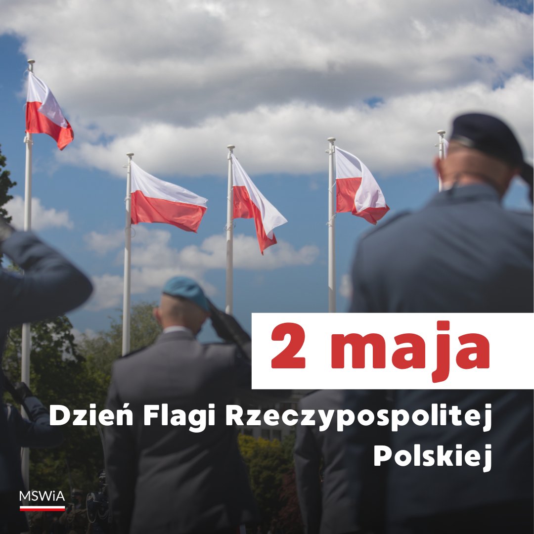 🇵🇱 Dziś obchodzimy Dzień Flagi Rzeczypospolitej Polskiej. Bądźmy dumni z naszych barw narodowych! Wywieśmy flagę!