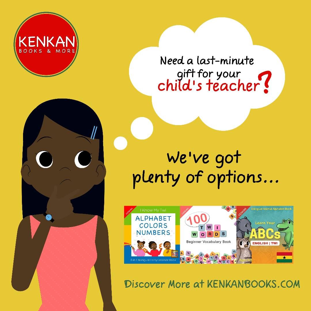 Trying to find a birthday present for your niece? We've got you covered. Need a last-minute gift for your child's teacher? We've got plenty of options.

#teaching #language #kenkanbooks #Ghanabooks #Africanchildrensbooks