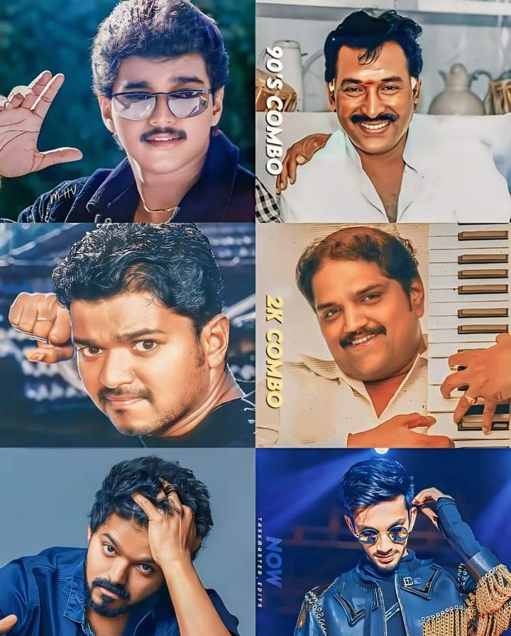 Which Is Your Favourite Combo ❤ #ThalapathyVijay #Deva #ThalapathyVijay #Vidyasagar #ThalapathyVijay #Anirudh #TheGOAT🐐 @actorvijay @anirudhofficial