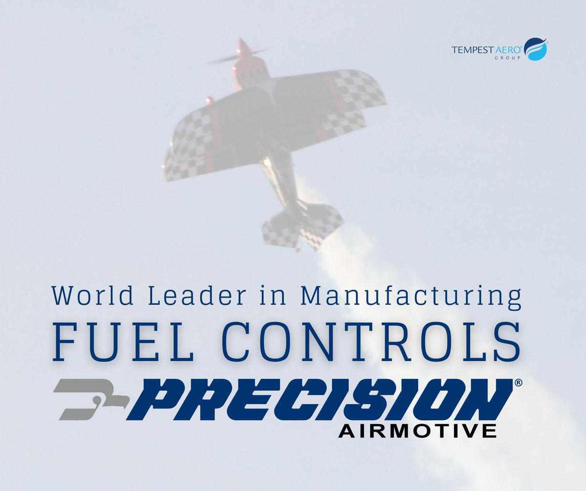 Providing fuel injection systems for certified and experimental aircraft, Precision Airmotive is leading the way in general aviation.

#PrecisionAirmotive #fuelcontrols #generalaviation