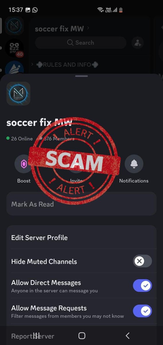 SCAM ALERT 🚨 - Checked & confirmed✅ 

Massive Report⛔🤬 

DON'T TRUST HIM ⛔ 

#bet #betting #bet365 #fixedmatchesdaily #fixedmatchestoday #worldcup #fixedmatches  #realfixedmatches #fixedmatchestips #worldcup2022  #tips #sportsbettor  #fifaworldcup #scam #bettingpredictions