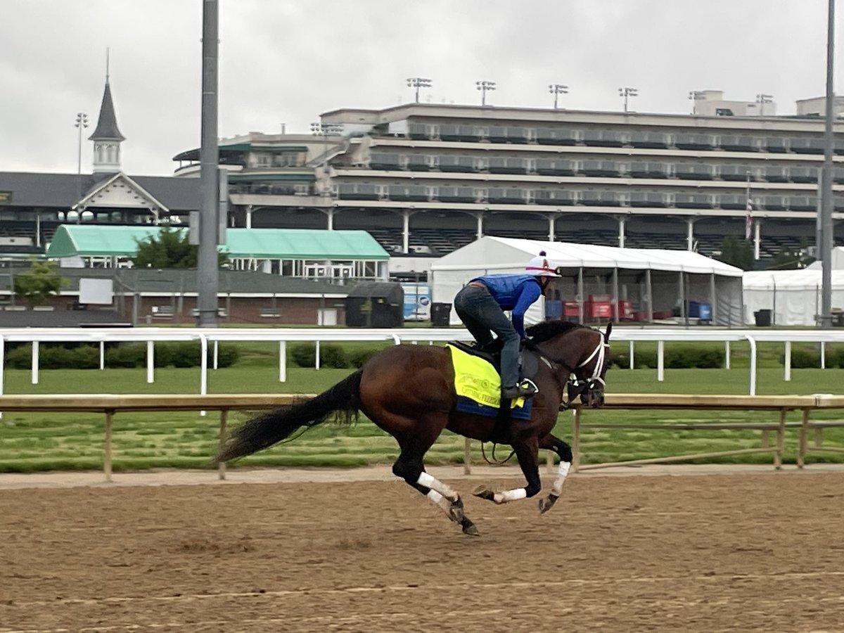 Catching Freedom on the muscle. #KyDerby