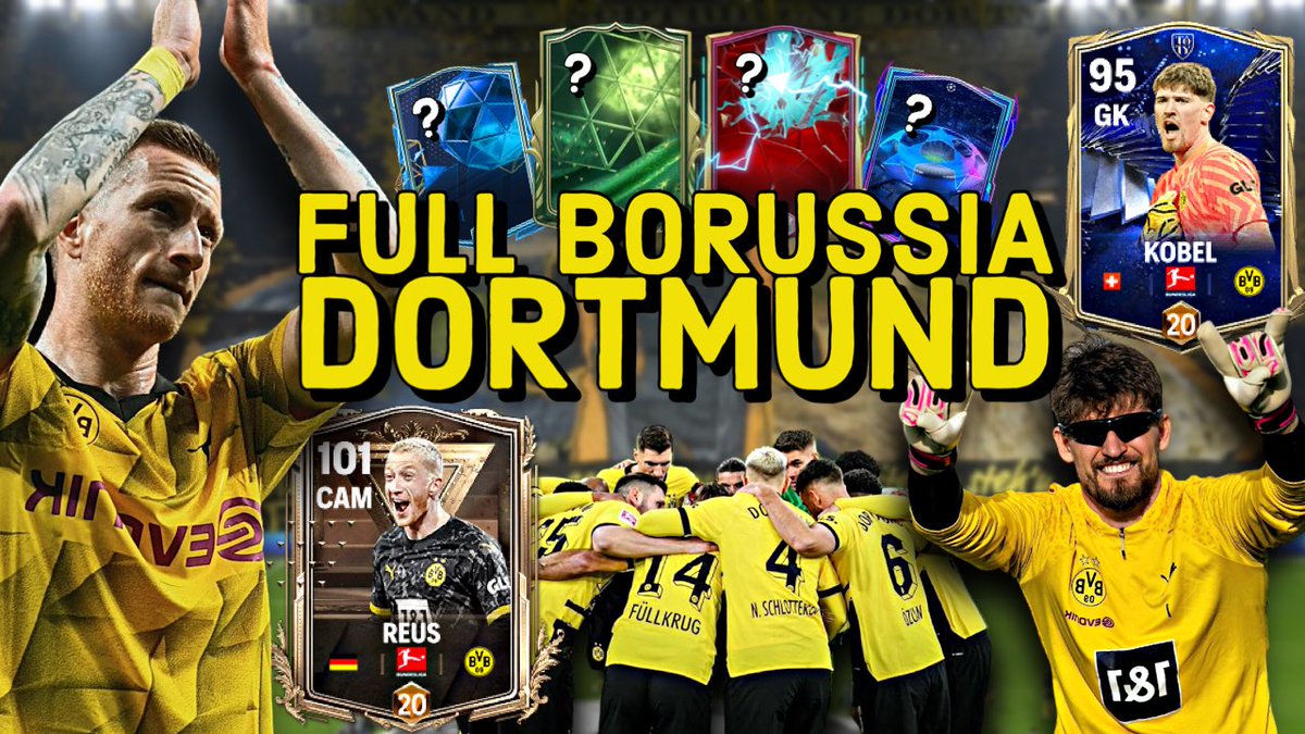 Nuevo video en YouTube: Probamos el mejor full Borussia Dortmund ⚫️🟡 y está muy interesante 🔥🥵 youtu.be/R07_RbGF7Fw?si… Agradezco RT 🙏🏾 @tutiofifa @JoseAlep1 @legas1710 @DIOCFC_PAT0OO @GabyRb30 @hydra277 @khoonigamingg @IJorch2002 @pedrimobile @Poncee_017