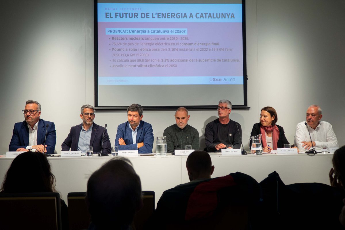 La transició energètica, un tema cabdal de la campanya electoral dlvr.it/T6Cx5S via <a href="/xsecat/">Xarxa per la sobirania energètica (Xse)</a>