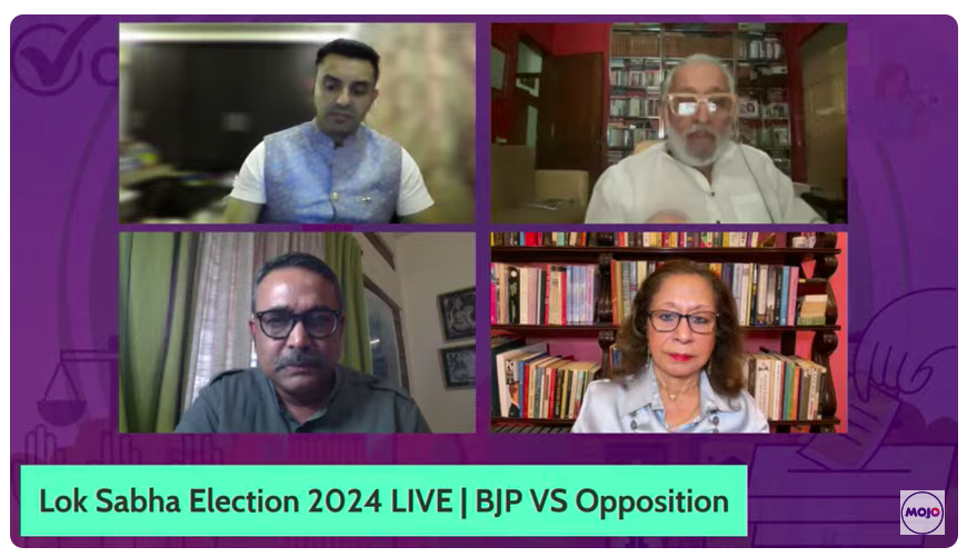 As the lead anchor lost connection for a minute or two, the panelists themselves continued without having to be 'monitored'. Willingly allowing each other their time... on @themojostory There's a world outside the 'idiot box' @BDUTT @tehseenp @DILIPtheCHERIAN 👌👌