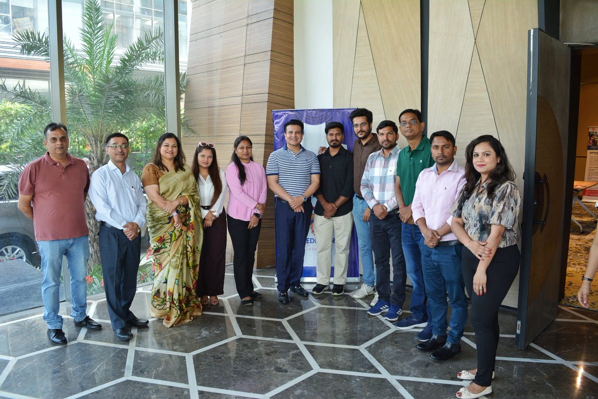 Celebrate #SACCIndia's recognition as a #GreatPlacetoWork! With pride,Mr. Manipal Dhariwal, Co-Founder &amp; CEO of Netsmartz Group and President of SACC India, praised the team's #dedication. Amid cheers, gratitude and camaraderie, the event showcased SACC India's vibrant #spirit.