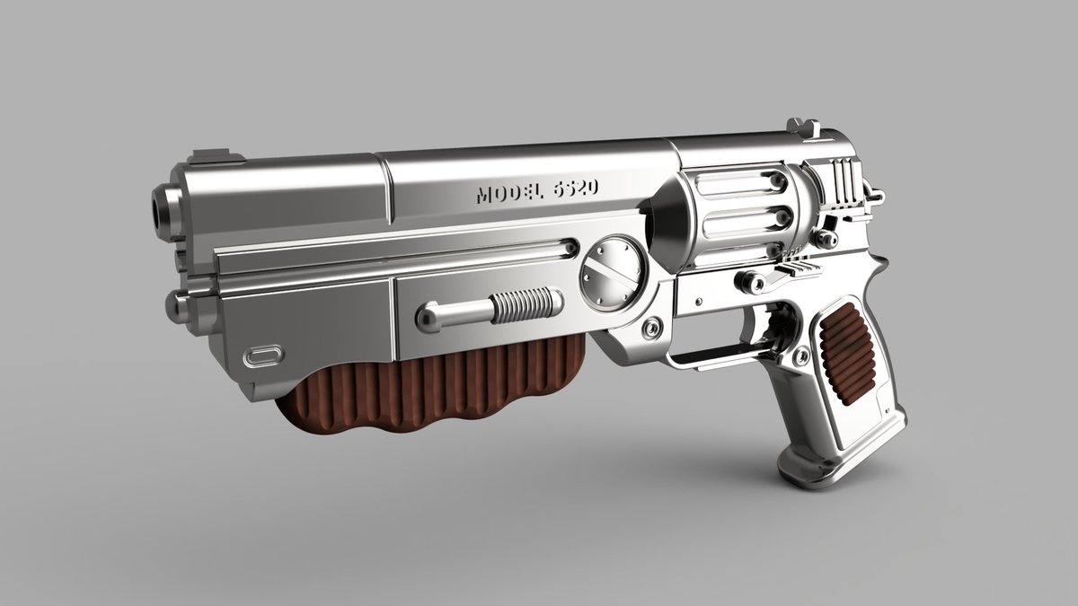 Modeling is done, and it comes with a surprise...  Now test printing...

#fallout #3dprinting #Props