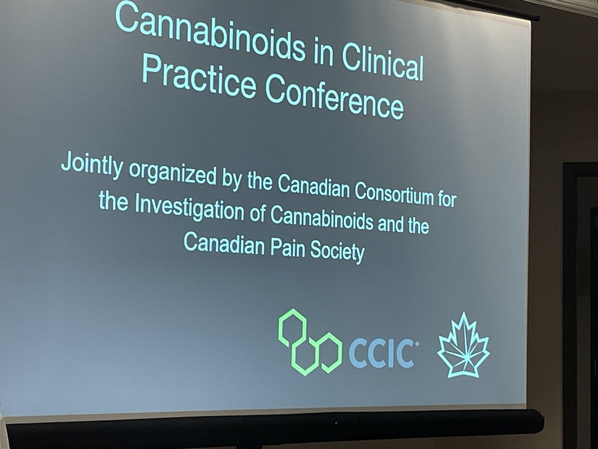 A one- day conference not to be missed! Currently at the CCIC conference in Ottawa- jointly organized by ⁦@ccictweeter⁩ and ⁦@CanadianPain⁩