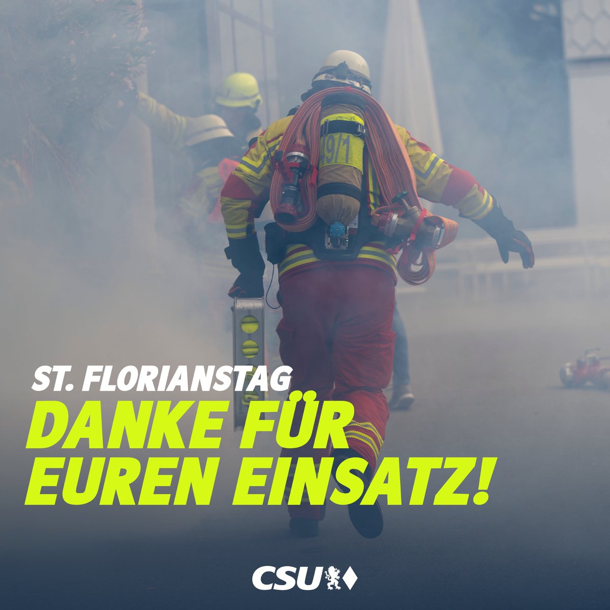 Heute ist das Fest des Hl. Florian - Schutzpatron der #Feuerwehr. Liebe Feuerwehrler: Euch gebührt #Dank, #Respekt und #Anerkennung für euren Einsatz. Dank euch ist unser #Leben sicherer!