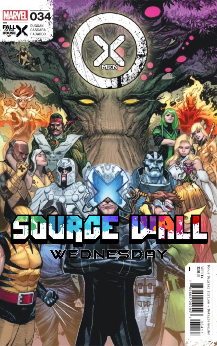 dysg_tweets's tweet photo. ***💥NEW COMIC BOOK DAY💥***
This week's #SourceWallWednesday pick goes to 'X-Men' #34.
Writer: Gerry Duggan
Artist: Joshua Cassara, Romulo Fajardo, Jr.
#DoYouSpeakGeek #Comics #MarvelComics #XMen https://t.co/s2vFfaBtX8