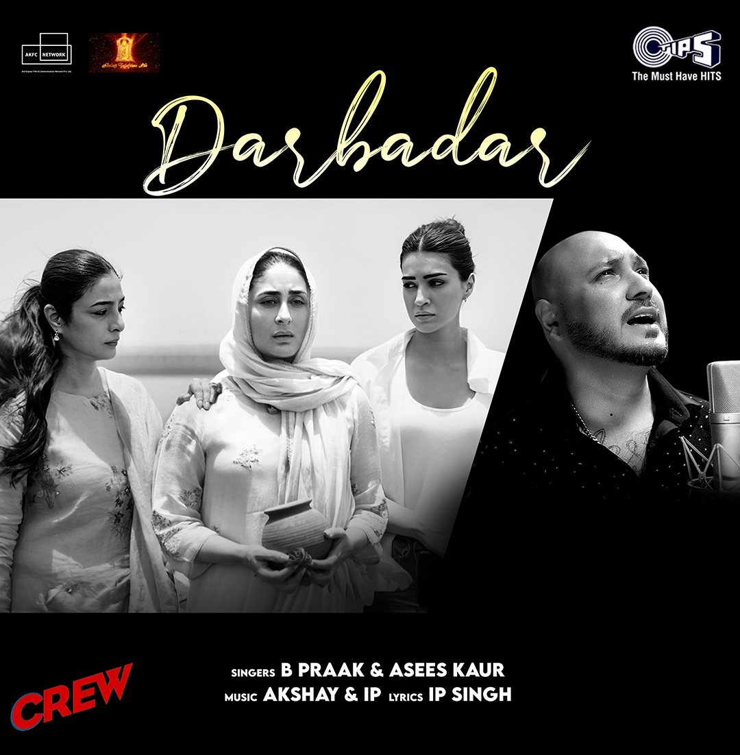 BollywoodH's tweet photo. #Darbadar is OUT NOW
https://t.co/sqmA6ul4qY
#Tabu #KareenaKapoorKhan @kritisanon @BPraak @AseesKaur @akshayraheja @IPSinghSings @akshayandip @SaswataTweets #RajeshSharma #ShobhaKapoor @AnilKapoor @EktaaRKapoor @RheaKapoor @kumartaurani #RajeshKrishnan https://t.co/fMFeCHF1KS