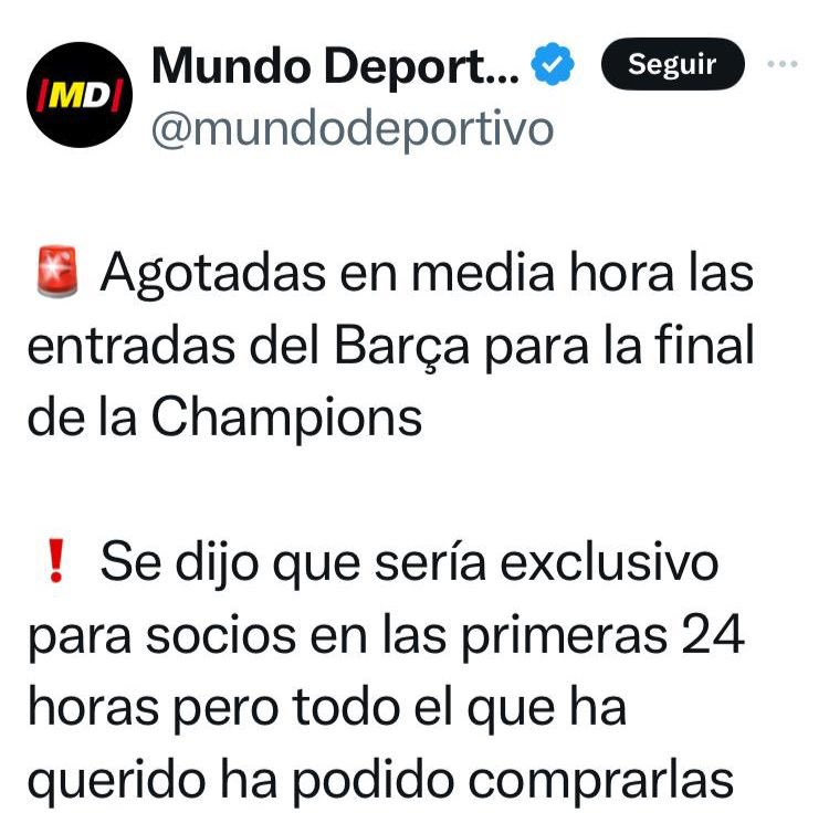 CrespoDani's tweet photo. Prioritat als socis. 
I una merda. https://t.co/IicdK3ViMH