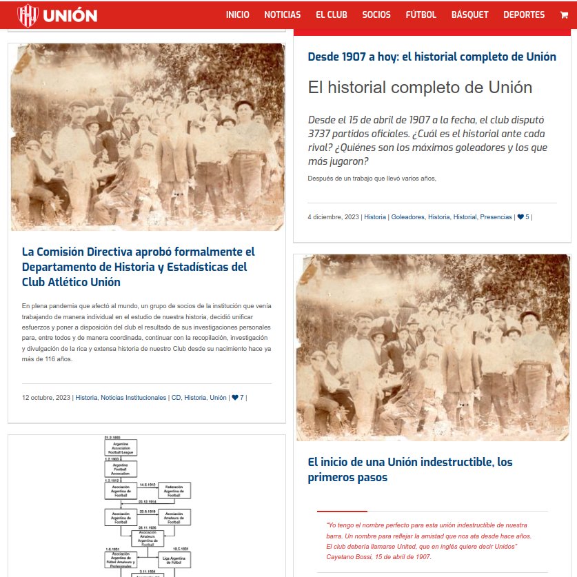 Historia y Estadística de Unión tweet media