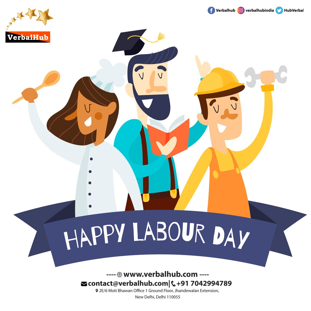 Happy Labour Day
.
.
#verbalhub #labourday #internationalworkersday #labourrights #workersday #may1st #labourunions