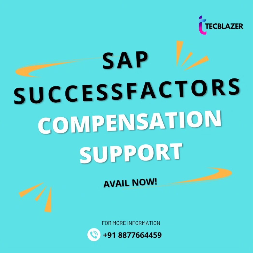 Unlock the power of SAP SuccessFactors Compensation module with Training Tomb Institute's expert training and support services. Maximize your organization's compensation strategies and rewards programs with confidence. #SAPSuccessFactors #CompensationTraining #TrainingTomb