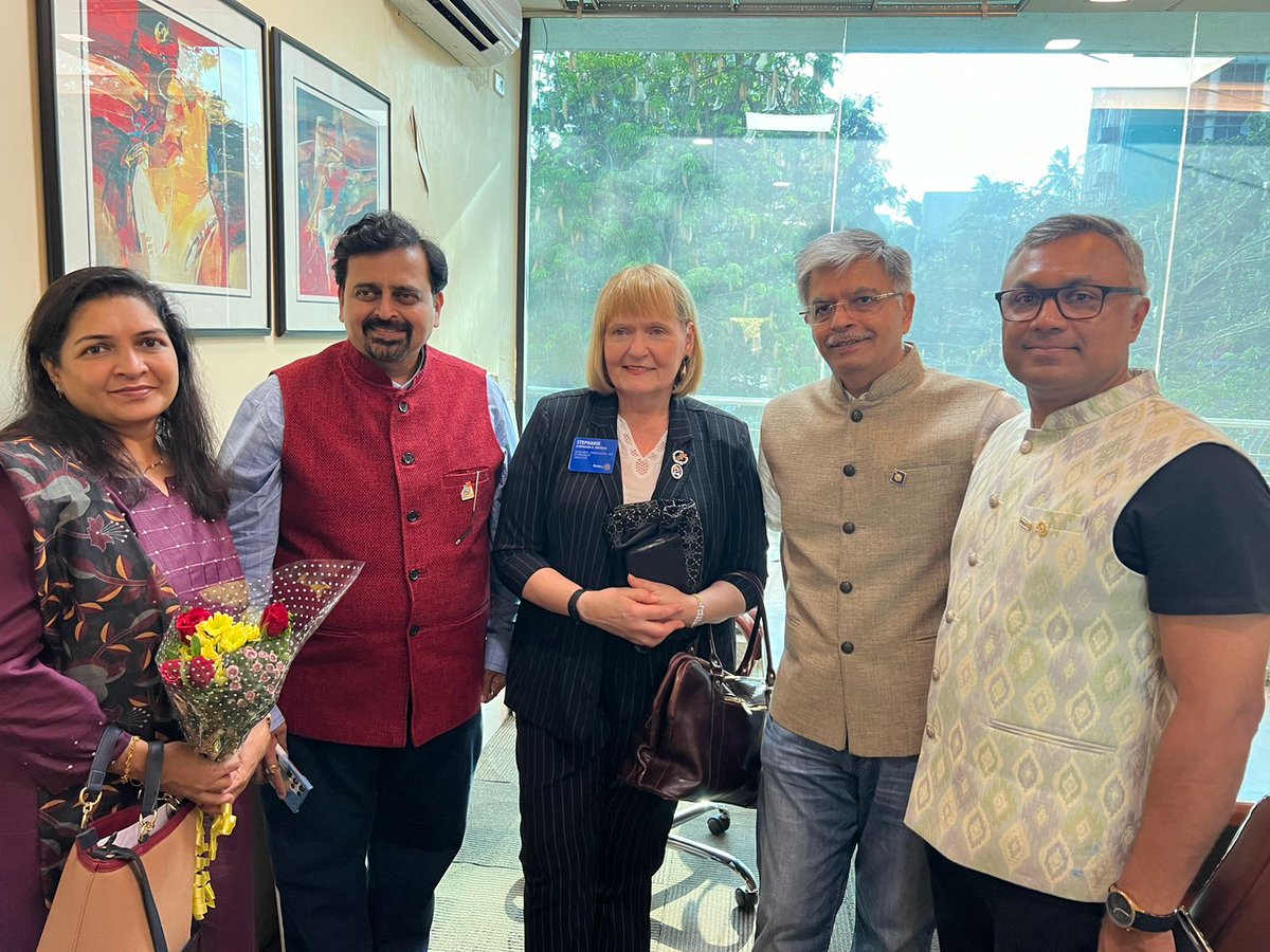 iBreastExam's tweet photo. From the heart of Mumbai, the power of innovation meets the spirit of community service for the health of women!

On April 27th, in collaboration with the Rotary Club of Mumbai Nova and Rotary Club of Mumbai GEnX, we hosted a transformative Breast Cancer Screening Camp in Juhu. https://t.co/uGB32gZc6g