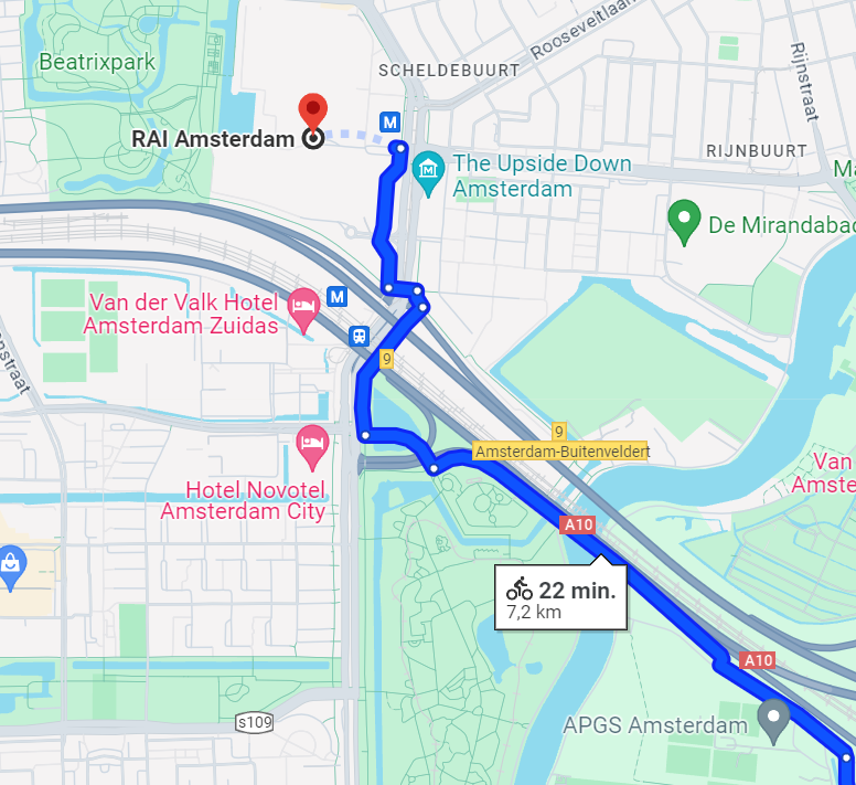 OutOutGames1's tweet photo. So after getting accepted as staff for #fabtcg PT Amsterdam (yay!) I figured I'd plan my commute. 

Seems pretty doable! https://t.co/Jd6bBWAiUU