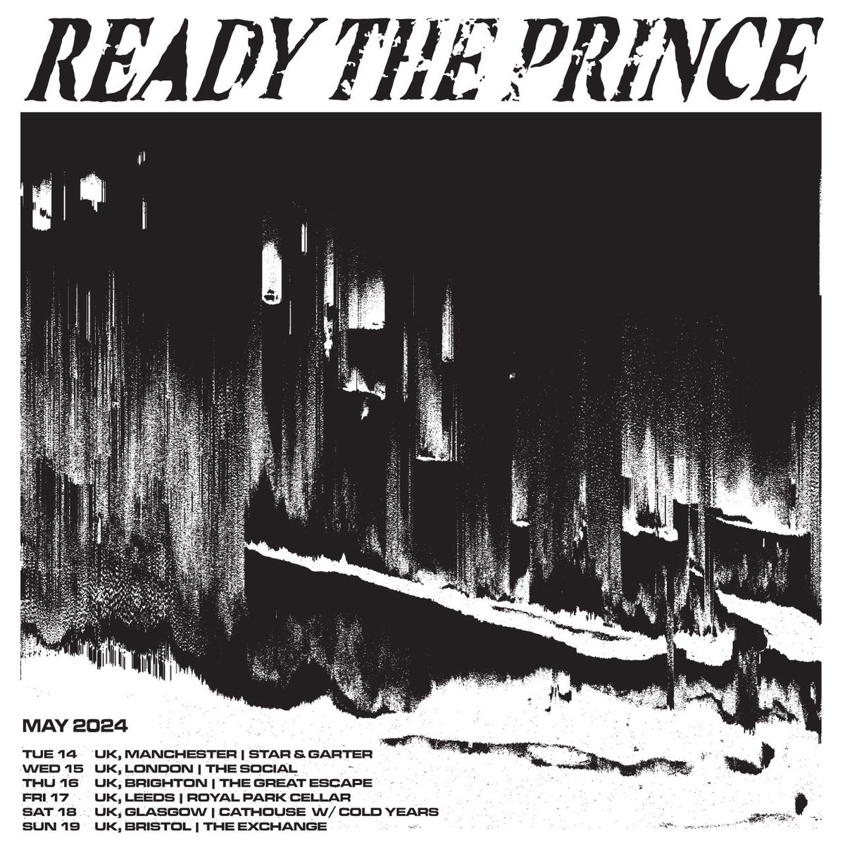 READY THE PLAYLIST – VOL 1 on @spotify. 2 hours of high-voltage bangers to stream with our new single Still Believe. Featuring all the bands on our upcoming UK TOUR + more 🔀🔀🔀

Playlist: open.spotify.com/playlist/6jiXO…

2 weeks till tour 😈
Tickets: readytheprince.com