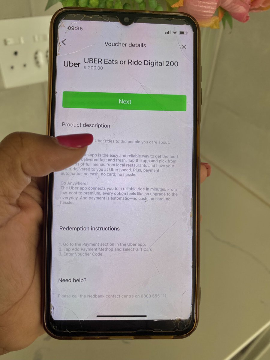 You can buy vouchers from various retailers using the @Nedbank Money App. I bought an Uber and Pick n Pay voucher. This is such a game changer because it’ll help me forecast my expenditures while I earn greenbacks on my voucher purchases. Click link bit.ly/3IpNxkX for…