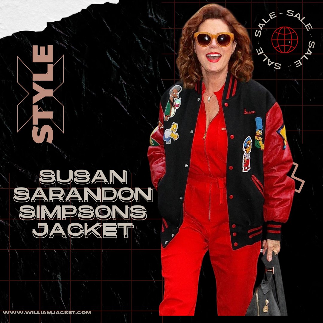 Don't have a cow, man! Susan Sarandon rocks this Simpsons jacket, and so should you!
Get Order Now!👇
williamjacket.com/product/susan-…
#SimpsonsFan #CelebrityFashion #FallVibes #GetTheLook