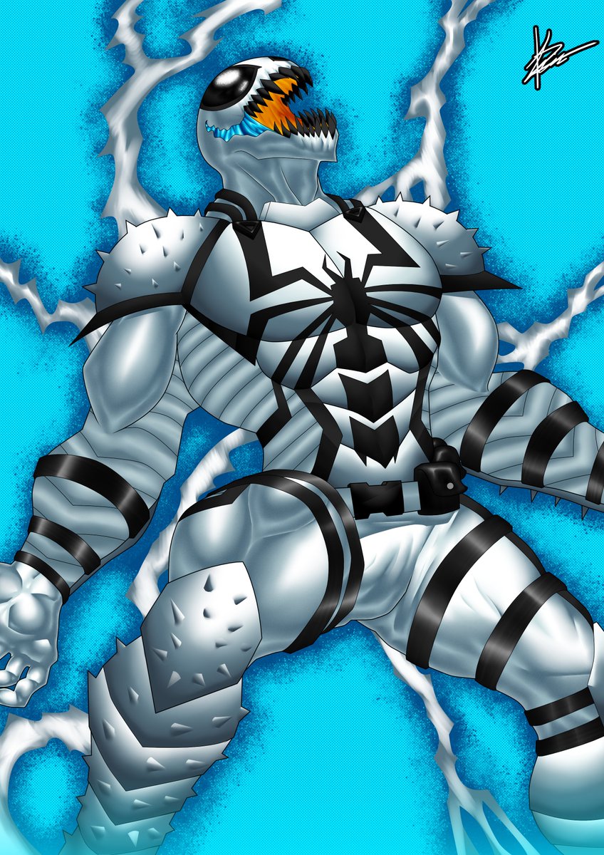 Agent Anti-Venom ReColor
#Symbiote