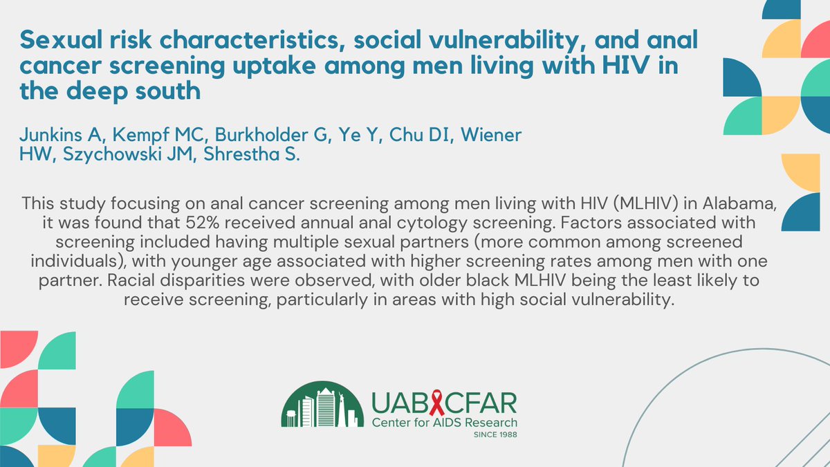 ⚠️New #UABCFAR Publication⚠️ Read More: pubmed.ncbi.nlm.nih.gov/38268443/