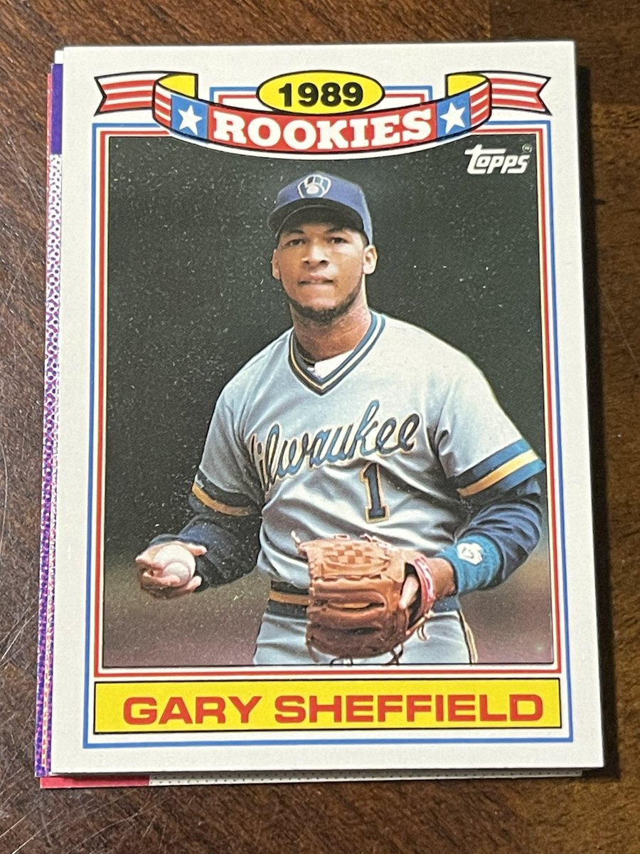 This is a fun insert in the 1990 Topps cello packs