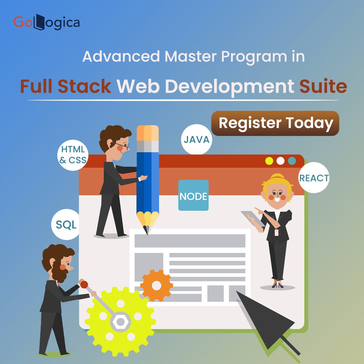 '📷 Elevate your skills with our Advanced Master Program for Full Stack Web Development With GoLogica!

#fullstackdevb #fullstackdevelopment #GoLogica #webdev #webdevelopment #mernstack #mern #html #css #javascript #sql #nodejs #reactjs #react #frontend #backend #webapplication