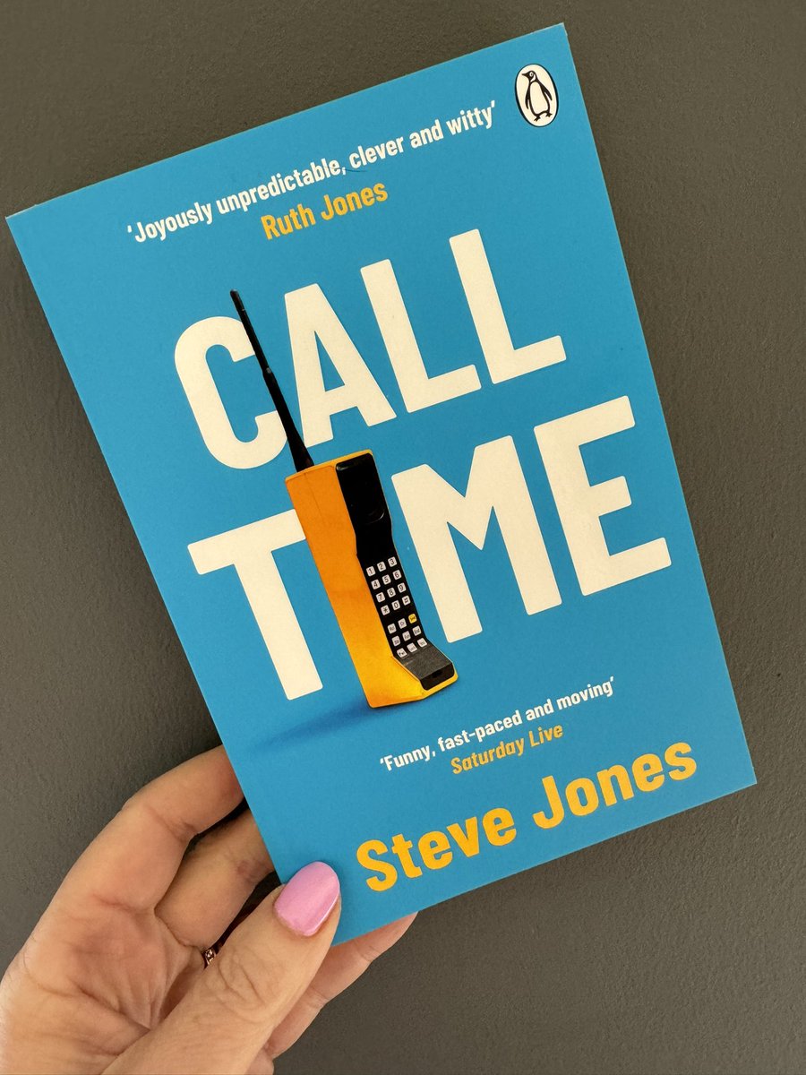 Thank you @MichaelJBooks for sending me a copy of #CallTime by @stevejones which is out now. Readalong ready!