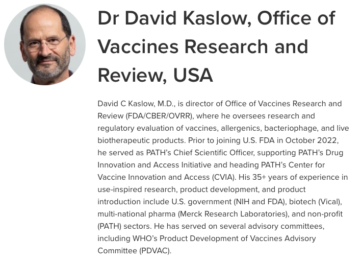 First, David Kaslow from @US_FDA & Rory Cooney from @vmdgovuk talking about the regulatory perspective on AMR vaccines

#BactiVacEvents #AMR
@UKgovGHS @wellcometrust @The_MRC @bIGIdeas_UoB @unibirm_MDS @MicrobioSoc @britsocimm @royalsociety