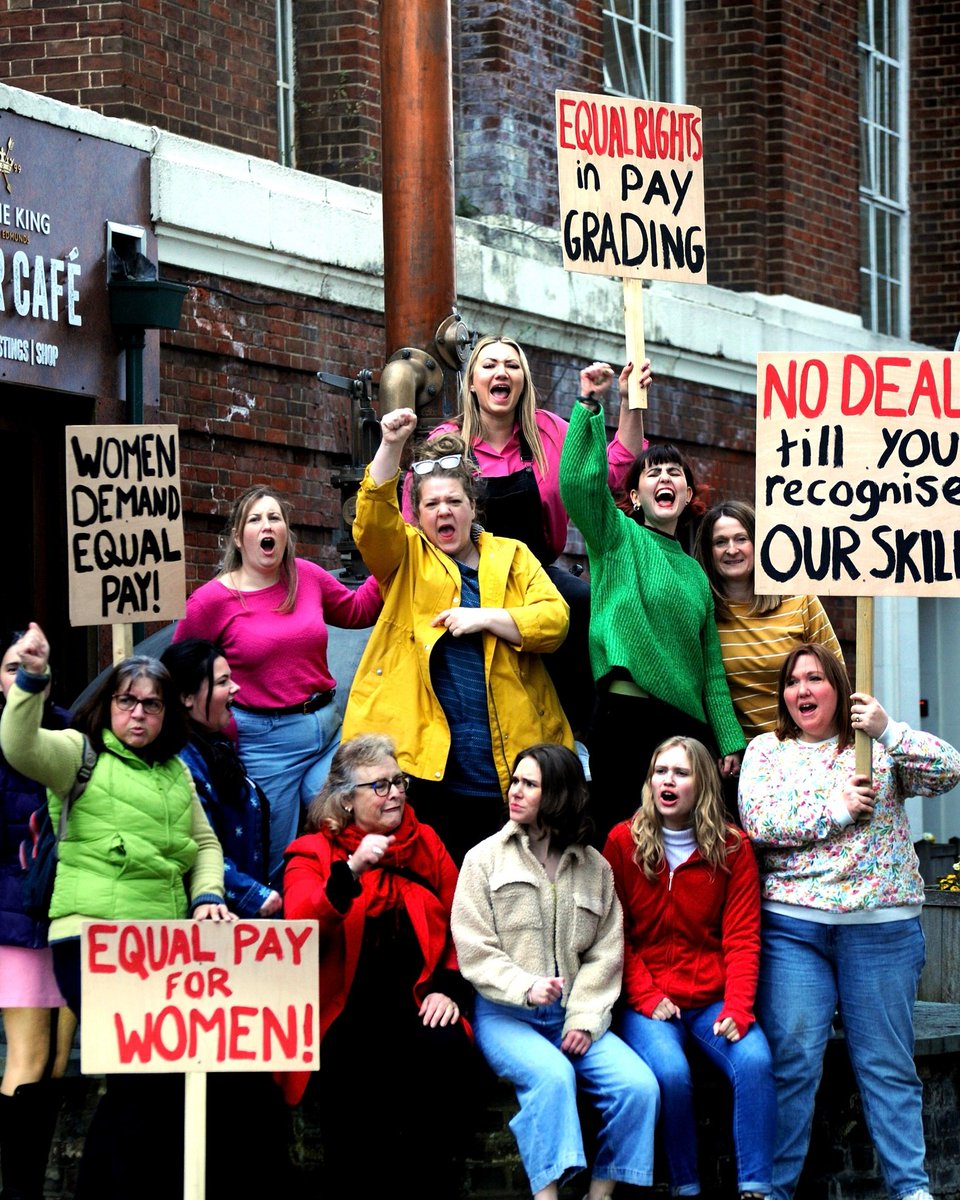 Made in Dagenham from one of our local amateur companies Bury St Edmunds Operatic & Dramatic Society 🪡 📅 14-18 May: bit.ly/44k51co Inspired by a true story, this British musical comedy is about friendship, love and the importance of fighting for what is right.