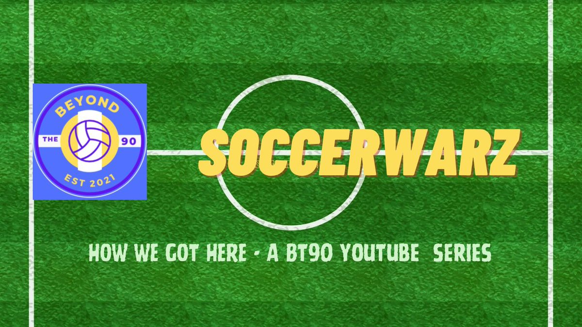 New @Beyondthe_90 series - Soccerwarz how we got here. tinyurl.com/3dz9v4u6