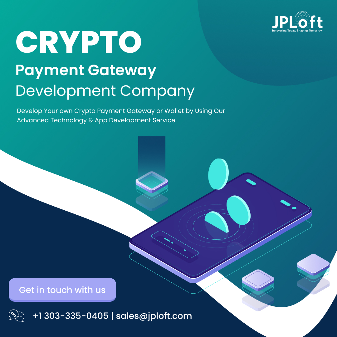 Unlock the Future of Financial Transactions with JPLoft Solutions: Our expertise in crypto payment development empowers businesses to embrace the digital economy securely

bit.ly/3WE5RiH

#CryptoPaymentGateway #CryptoSolutions #BitcoinPayment  #PaymentGateway
