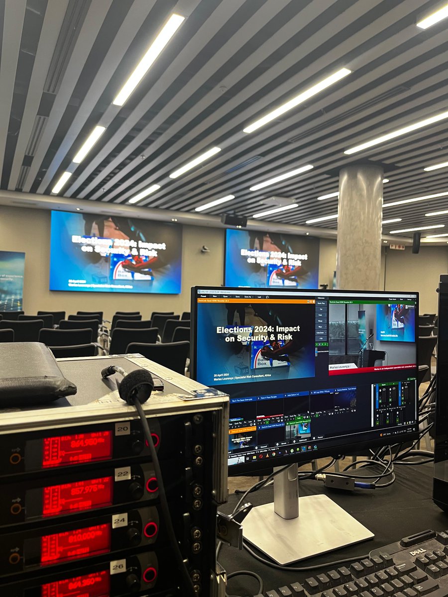 Last Friday I had the honour of presenting my outlook for #SouthAfrica's political and security risk in the run-up to #SAElections24. Thank you Bidvest Protea Coin for inviting me, and thank you to everyone who attended and also contributed to such a robust discussion afterwards.