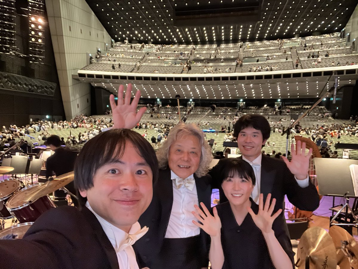 IL VOLO JAPAN TOURS in 東京国際フォーラム ホールA終演😊🙌
5,012席が完売ということで物凄い熱気の中、ドラムを叩いてきました🥁
楽しく刺激的な2日間でした😄

関係者の皆様、そしてご来場頂いた皆様有難うございました🙏

#ILVOLO  #イルヴォーロ #東京21世紀管弦楽団 #東京国際フォーラム