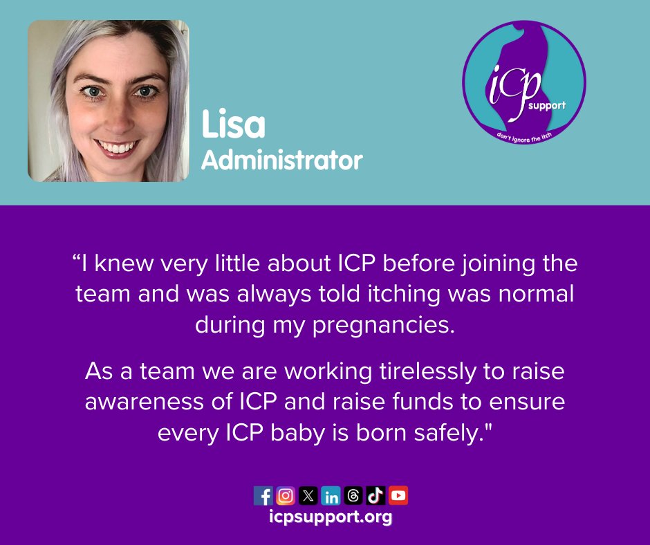 Say hello to Lisa, one of our wonderful #AdminStaff Lisa joined #ICPSupport in 2021, providing administrative and #Fundraising support. Lisa works very hard behind the scenes, she does a fantastic job and is a valued member of the #Team. Sarah, Engagement & Support Officer