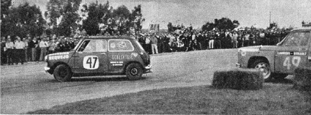 30 DE ABRIL 1966: El TM corrio en un circuito de 11,240km en Ensenada donde reino la desorganizacion con varios accidentes y en la clase BC gano Edgardo Boschi con Austin Cooper sobre Hector Moras con Renault y en la A Jose Calduch con De Carlo sobre Carlos Ferrea con igual auto