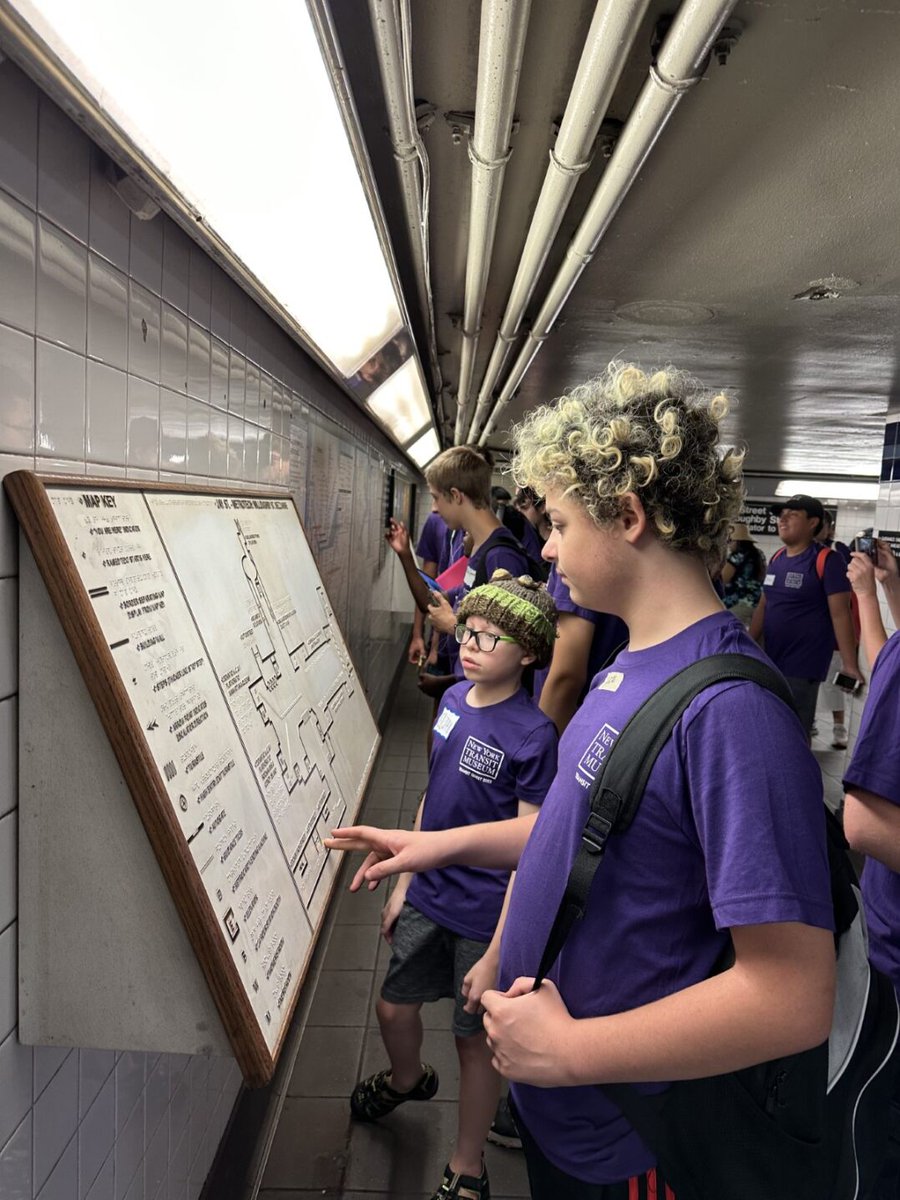 Applications for “Transit Quest” are now open! Developed for teens ages 14 to 17 who identify as neurodivergent, this week-long summer program (August 19 - 23) will immerse students in #NYTransitMuseum content on and off-site. Learn more and apply at nytransitmuseum.org/access.