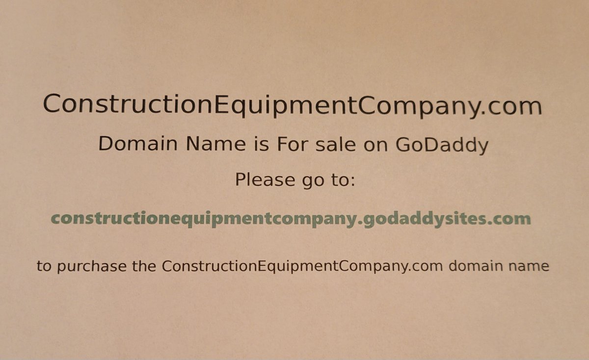 …tionequipmentcompany.godaddysites.com is for sale on the #godaddy web site. Click on my link to buy or make an offer via the@Godaddy #DomainNameForSale #DomainName