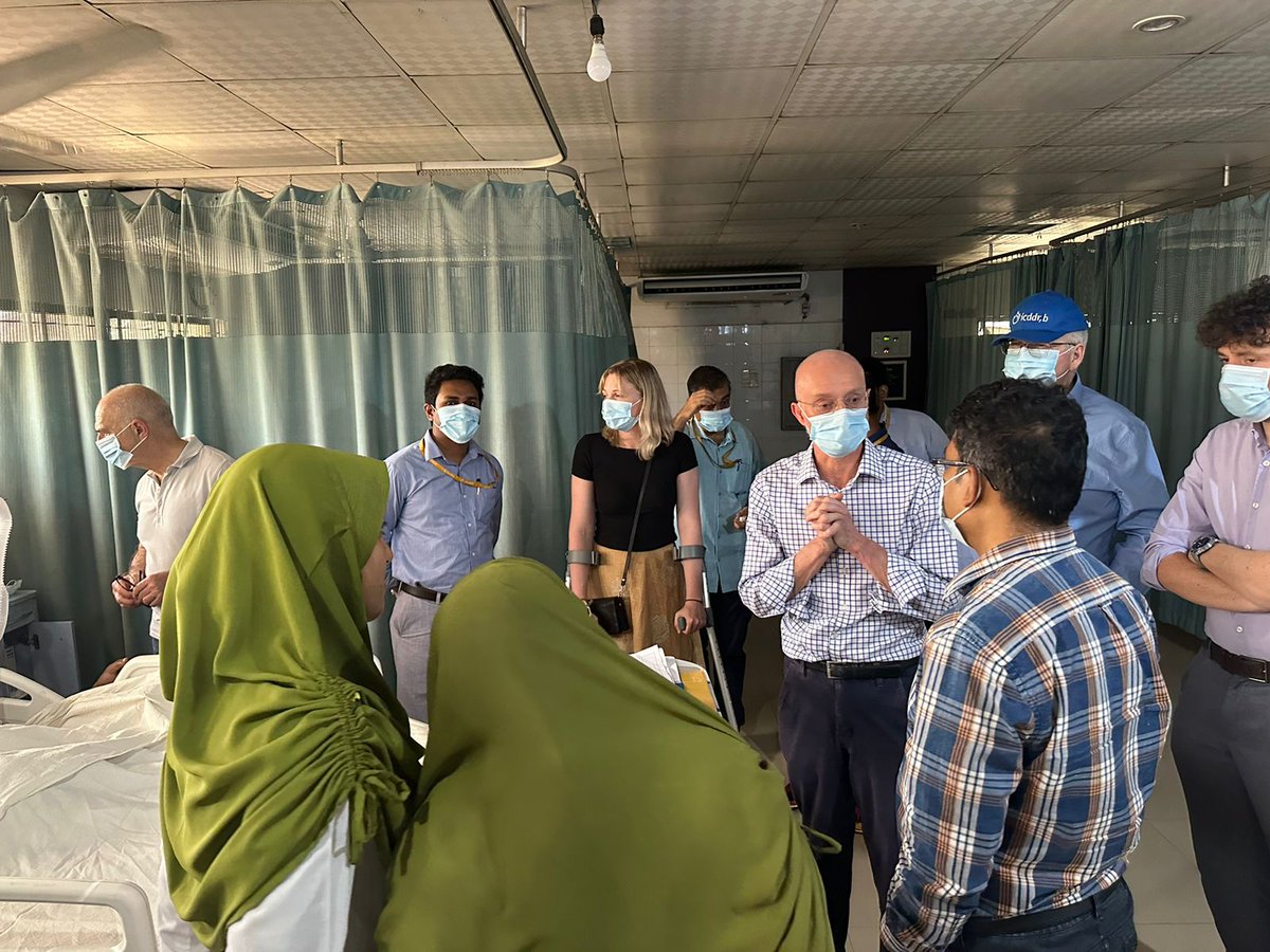 Pandemic Sciences Institute (@psioxford) on Twitter photo PSI colleagues <a href="/PeterHorby/">Peter Horby @peterhorby.bsky.social</a>, Moh Family Foundation Fellow <a href="/drzakiul/">Md. Zakiul Hassan</a> & <a href="/AmandaRojek/">Amanda Rojek</a> met Prof Abu Faisal Pervez in Bangladesh this week, to review progress on a promising #Nipah virus study to improve patient care 🇧🇩
Study partners include <a href="/icddr_b/">icddr,b</a> and IEDCR & <a href="/CDCGlobal/">CDC Global Health</a>. PSI colleagues <a href="/PeterHorby/">Peter Horby @peterhorby.bsky.social</a>, Moh Family Foundation Fellow <a href="/drzakiul/">Md. Zakiul Hassan</a> & <a href="/AmandaRojek/">Amanda Rojek</a> met Prof Abu Faisal Pervez in Bangladesh this week, to review progress on a promising #Nipah virus study to improve patient care 🇧🇩
Study partners include <a href="/icddr_b/">icddr,b</a> and IEDCR & <a href="/CDCGlobal/">CDC Global Health</a>.