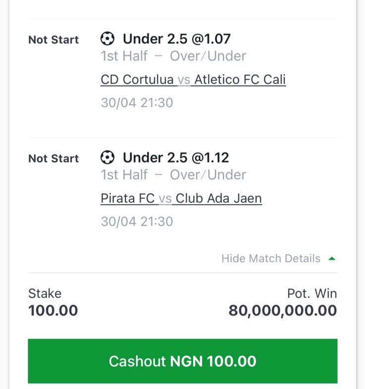 I need y’all to win with me and shout boom because this option is winning Sportybet Today 

If you’re active tap ❤️ lemme hear you say boom