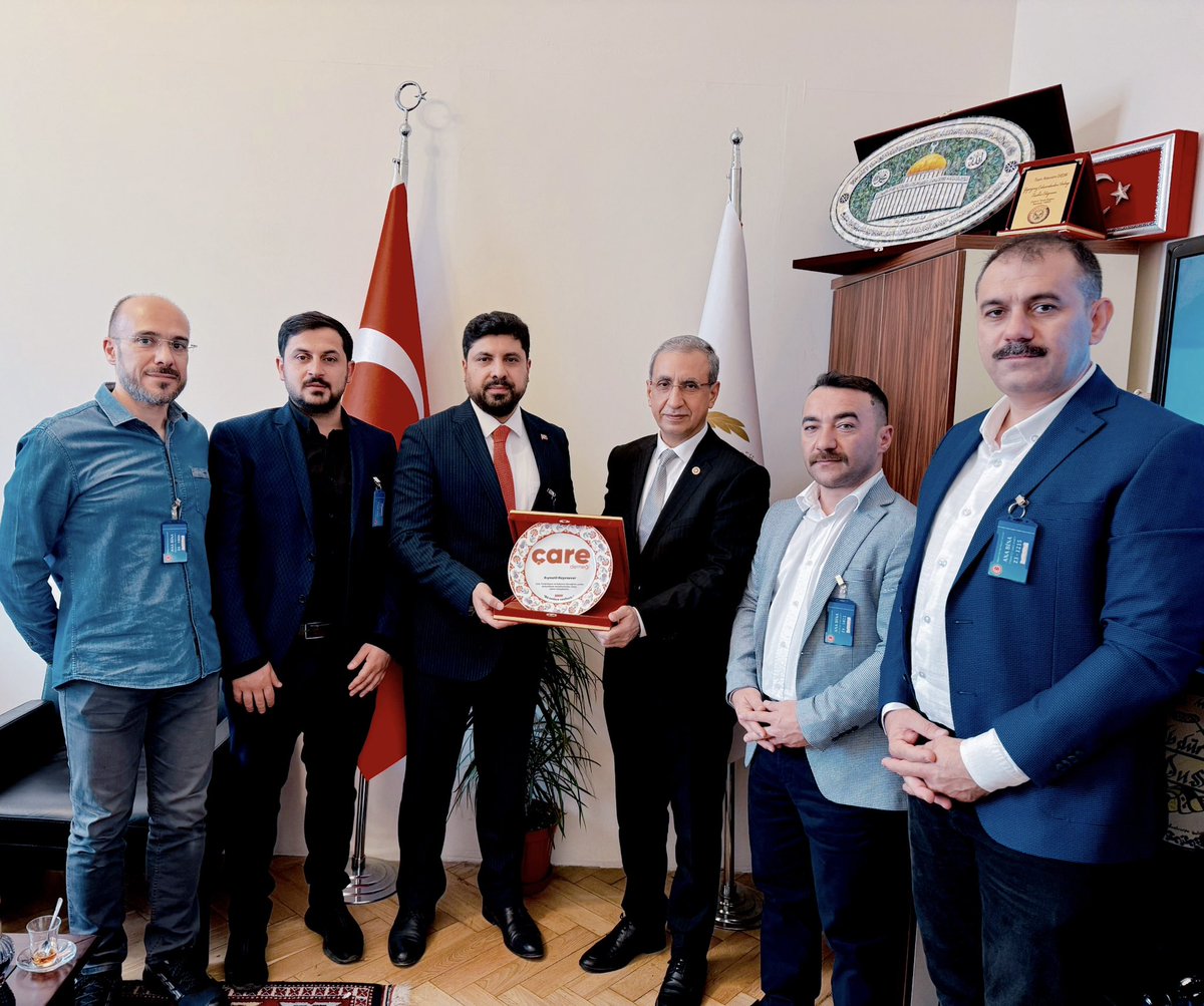Çare Derneği Yönetim Kurulu ve icra üyelerimizle Kıymetli Vekilimiz, İslam İşbirliği Teşkilatı Parlementolar Birliği Komisyon Başkanı ve Milli Savunma Komisyon üyesi *Prof. Dr. Abdurrahim Dusak* Hocamızı, TBMM İdari Amiri *Av. İbrahim Eyyüpoğlu* vekilimizi, Kütahya