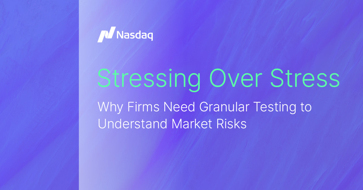 ✅ Stress testing is important for risk managers to ensure their businesses are protected from extreme market events. ➡️ Head of Product for @Nasdaq Risk Platform, Mal Warne, explains the 3️⃣ key aspects to a comprehensive stress testing framework, here: spr.ly/6016j1PYu