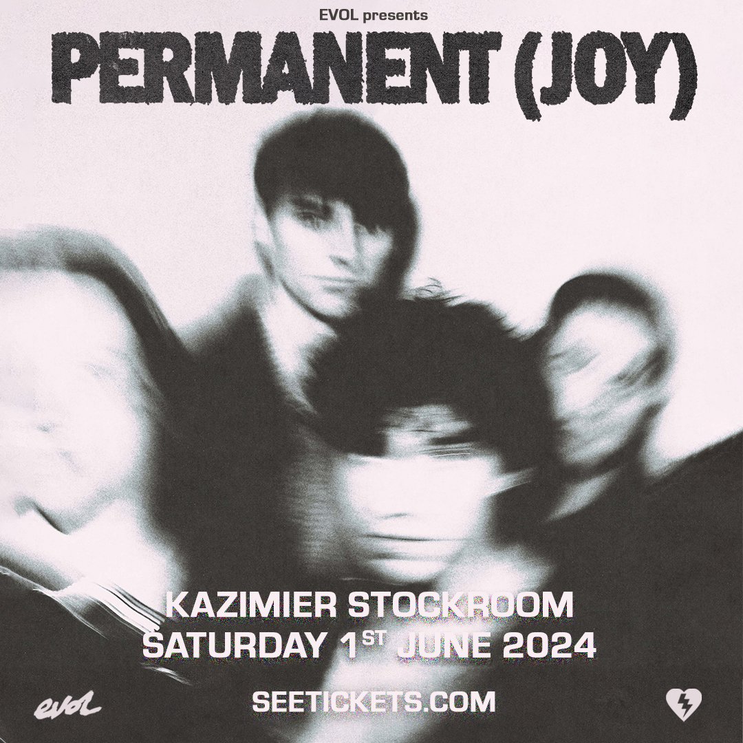 𝐎𝐍-𝐒𝐀𝐋𝐄 𝐍𝐎𝐖 The new project born from the ashes of Blondes, but things are a little different now. The first Liverpool show from @permanentjoyuk - as heard on @Dave_Monks @bbcmerseyside - Saturday June 1st @KazStockroom! Tickets via @seetickets: seetickets.com/event/permanen…